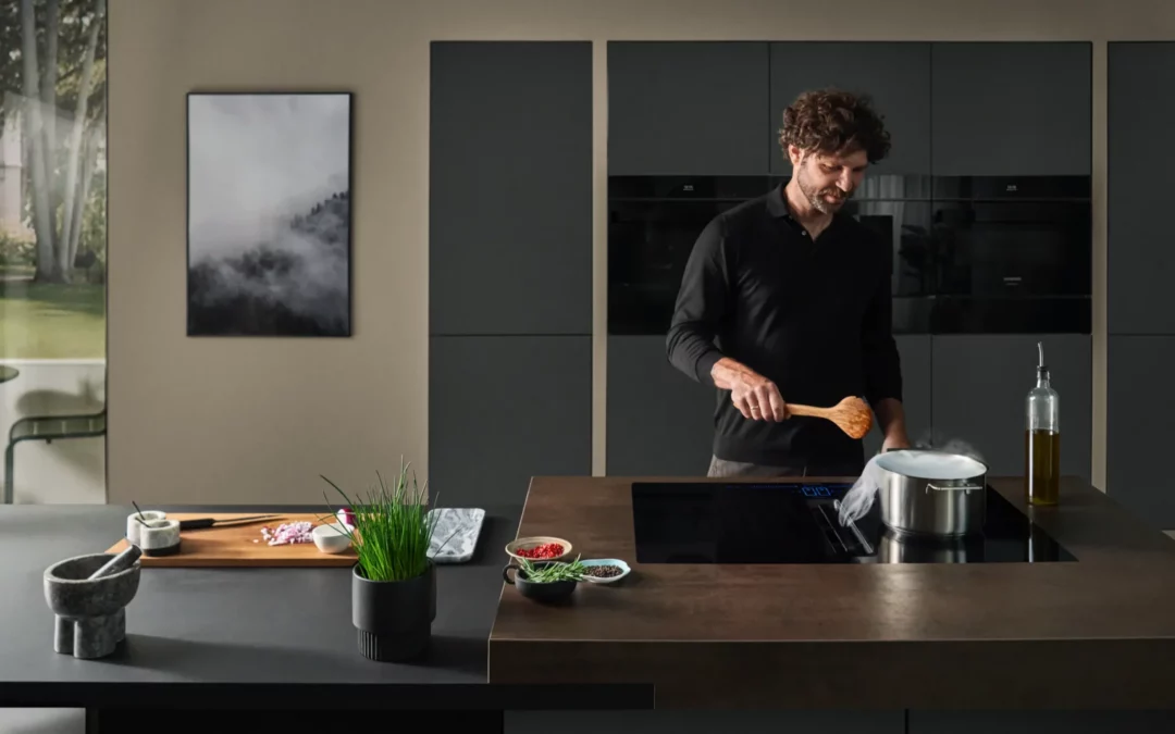 Table de cuisson AirPlus de Siemens – un design qui fascine