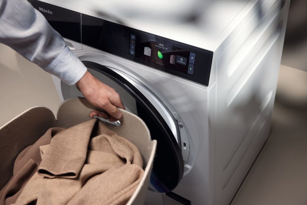 Encore plus doux, plus rapides et plus confortables : les nouveaux lave-linge et sèche-linge de Miele