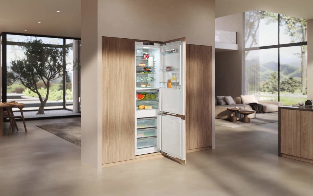 Miele présente un réfrigérateur-congélateur combiné encastrable de taille XL
