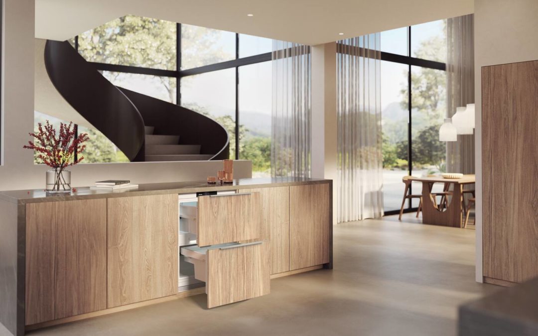 La flexibilité dans un espace réduit : Miele présente un réfrigérateur encastrable avec double tiroir