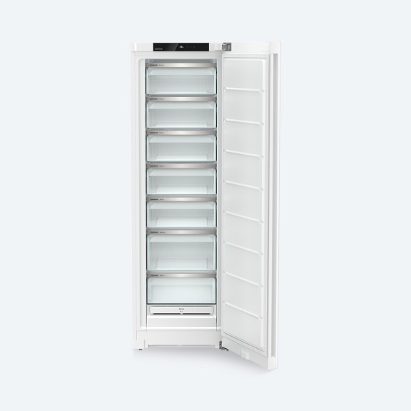 Congélateur armoire Liebherr en pose libre, design élégant et technologie NoFrost