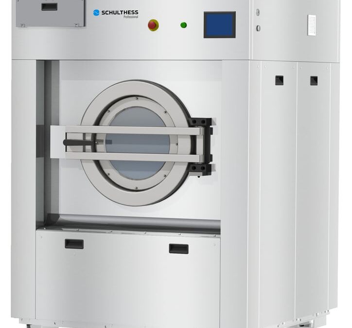 Schulthess maxLine 55 E : le lave-linge professionnel taillé pour les grandes blanchisseries