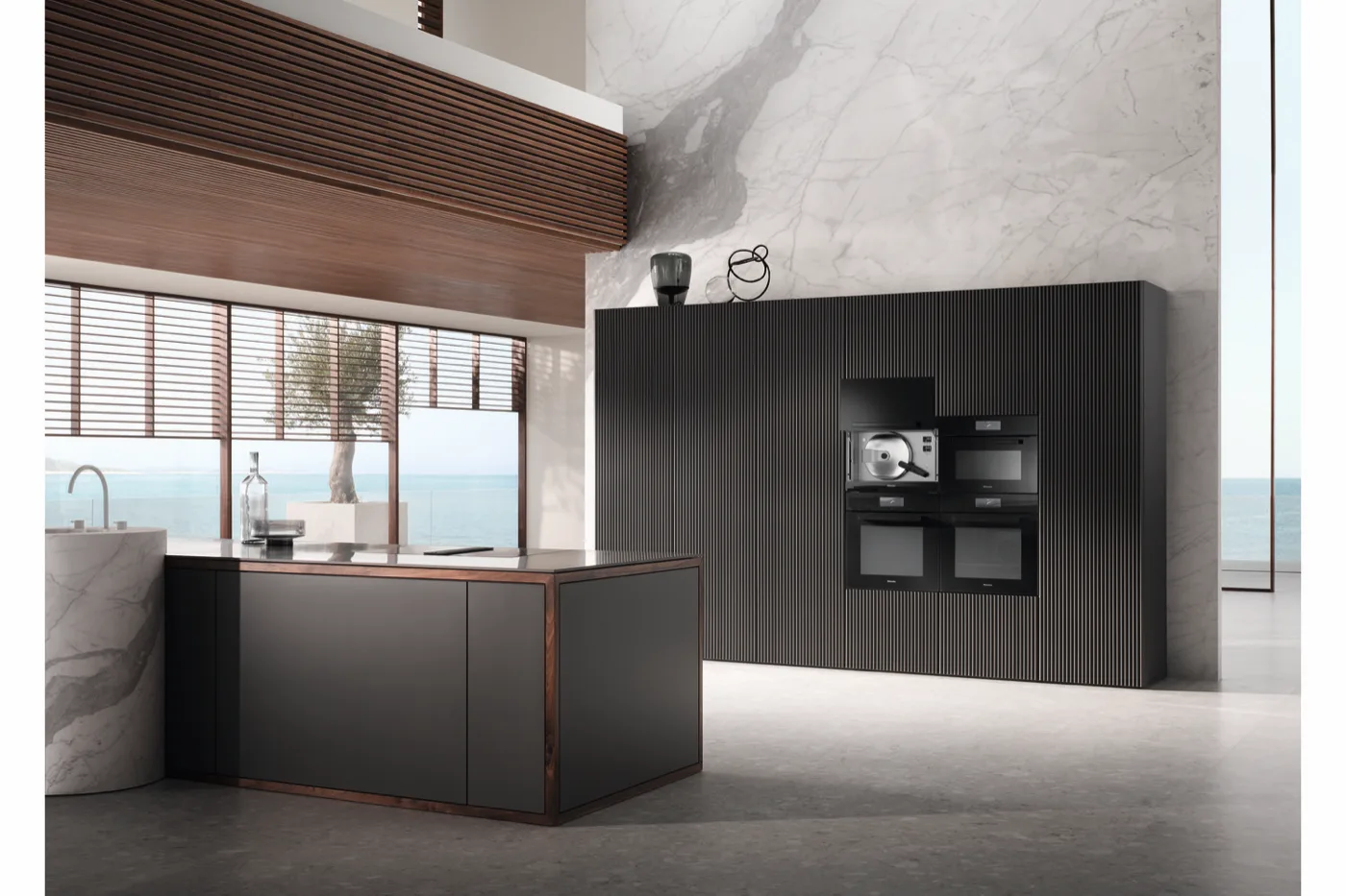 Cuisine Miele obsidienne &mdash; savoir-faire Arts & M&eacute;nagers