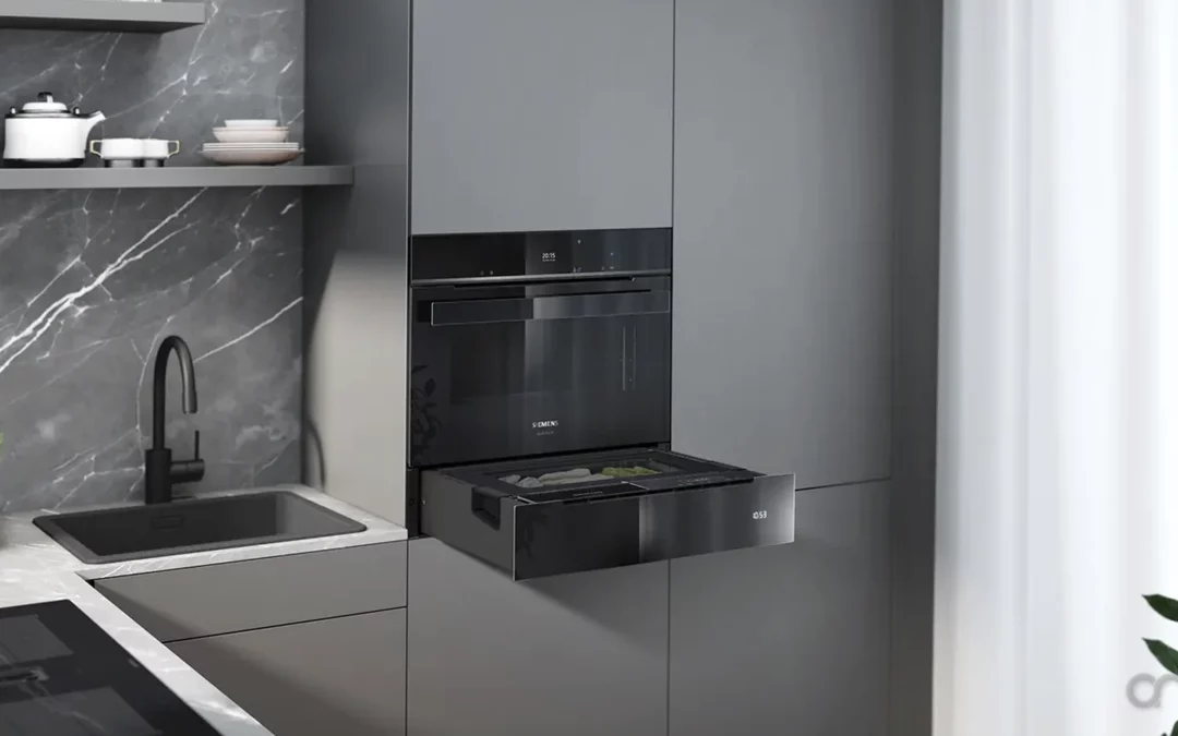 Tiroir vapeur Siemens : la cuisson santé encastrée