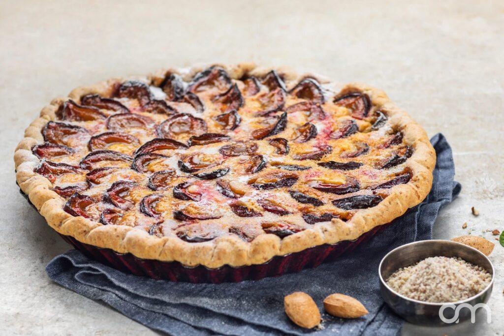 Tarte aux pruneaux Fellenberg : la recette d’août au four combiné-vapeur