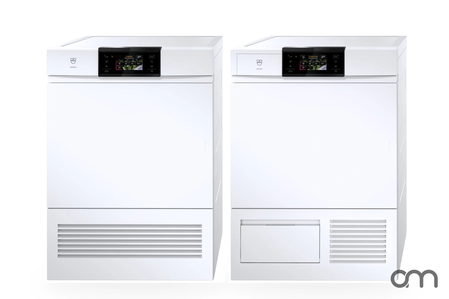 Sèche-linge à pompe à chaleur V-ZUG AdoraSéchage V6000 et AdoraSéchage V4000 DualDry, livrés et posés par Arts & Ménagers dans le canton de Neuchâtel