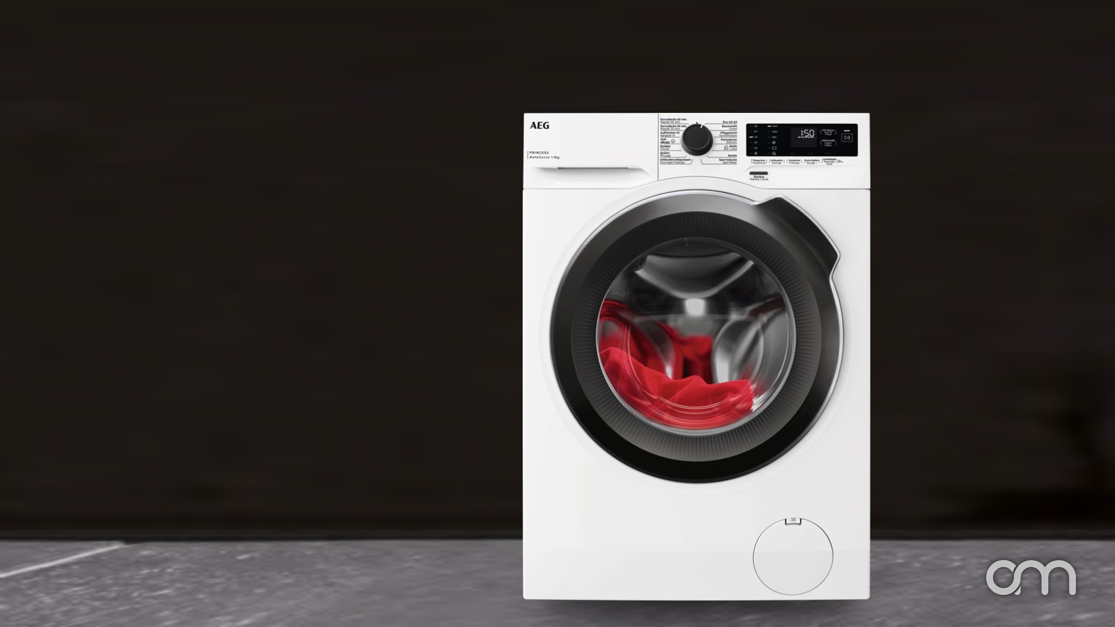 Lave-linge AEG PRINCESS AWF9410, 9 kg, 1400 tours par minute, classe A