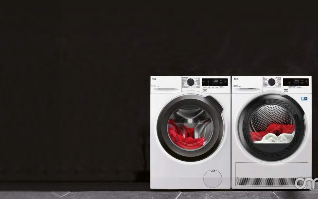 Colonne de lavage AEG PRINCESS : lave-linge et sèche-linge à CHF 1&rsquo;990.–