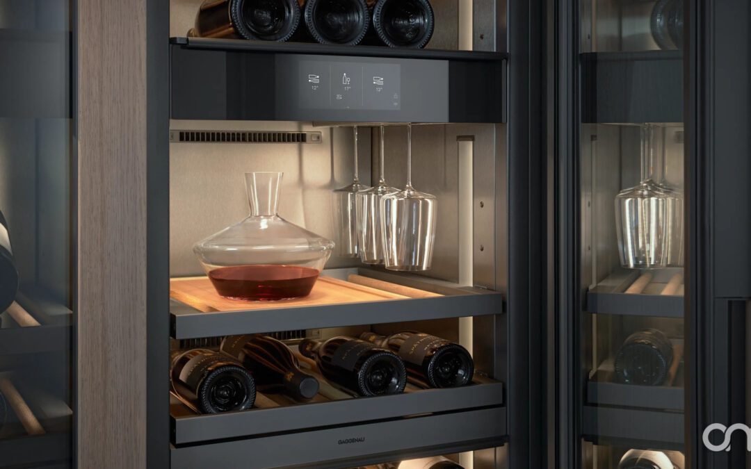 Gaggenau Vario cooling Expressive : la cave à vin qui sait quand votre vin est prêt à servir